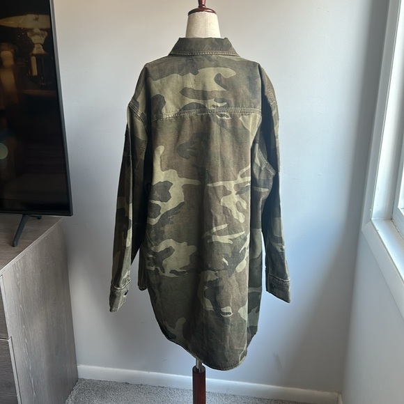 Camouflage Sequin Embellished Women's all saints Jacket/Dress - Picture 4 of 8